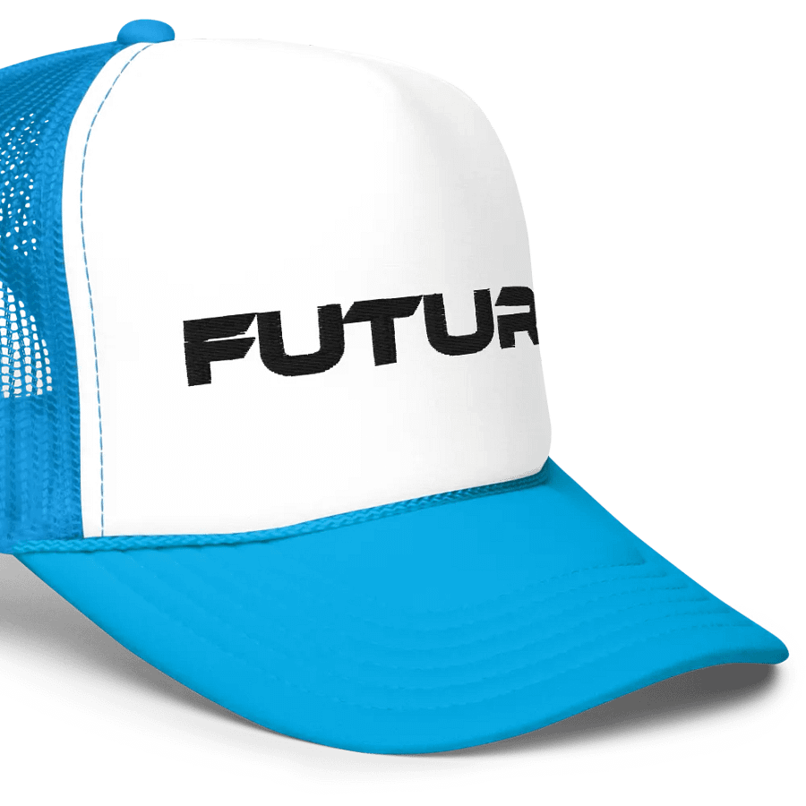 Future Dodgeball Club Foam Trucker Hat (Dark) product image (7)