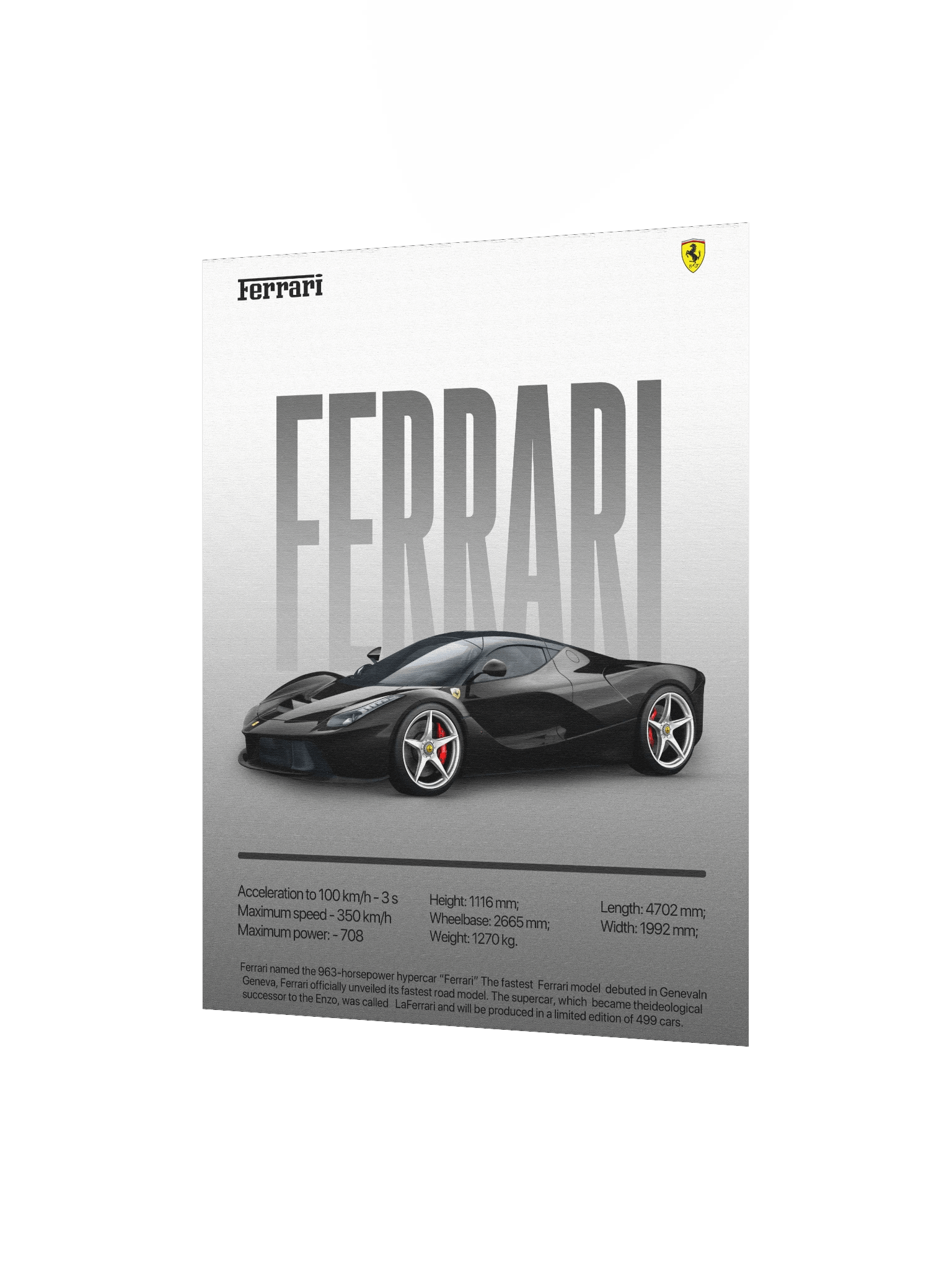 FERRARI LAFERRARI product image (2)