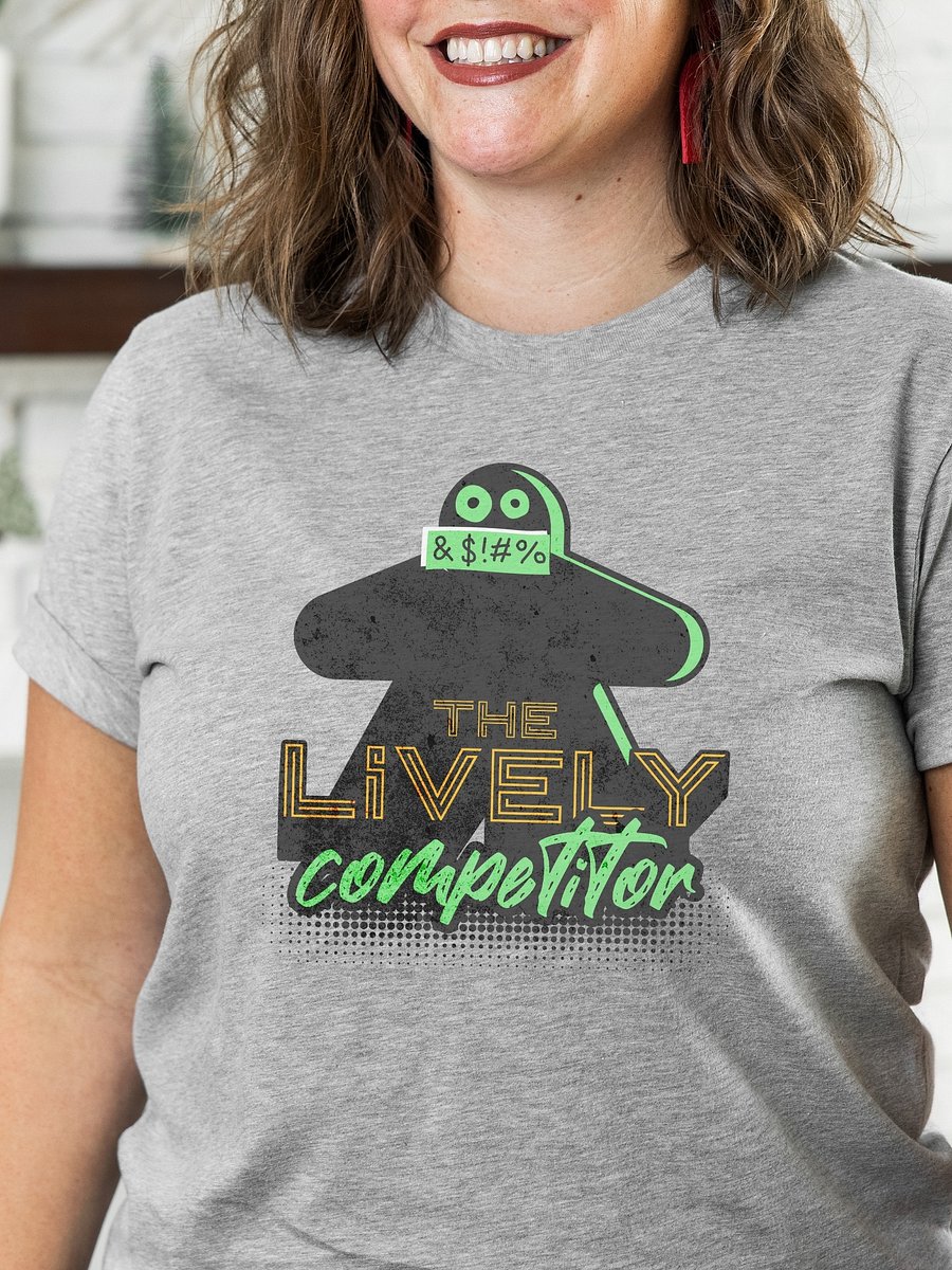 Board Gamer Personality Shirt, Board Game Night Group T-shirt, Lively Competitor product image (1)
