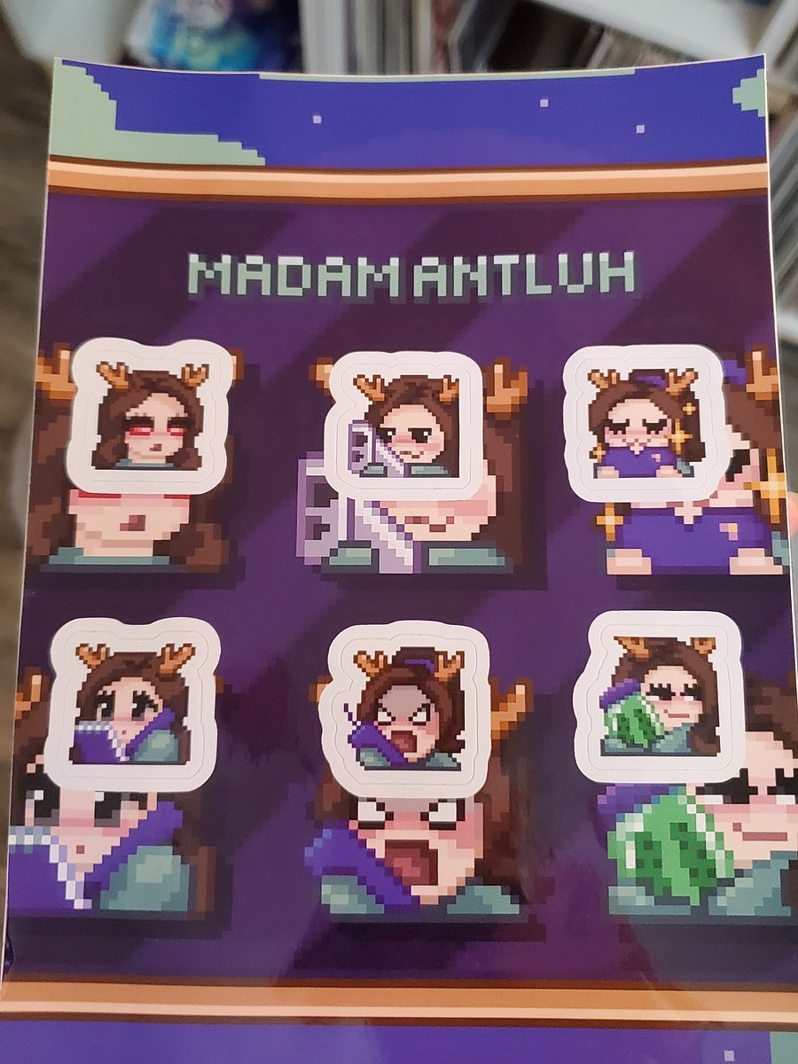 Antluh Emote Sticker Sheet product image (4)