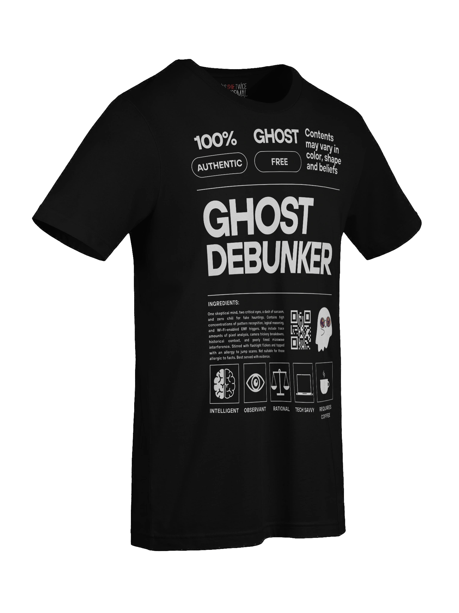Certified Ghost Debunker (Dark Colors) Premium Tee product image (62)