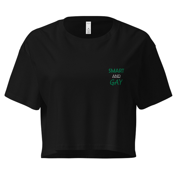 SMART & GAY (EMBROIDERED) Black product image (1)