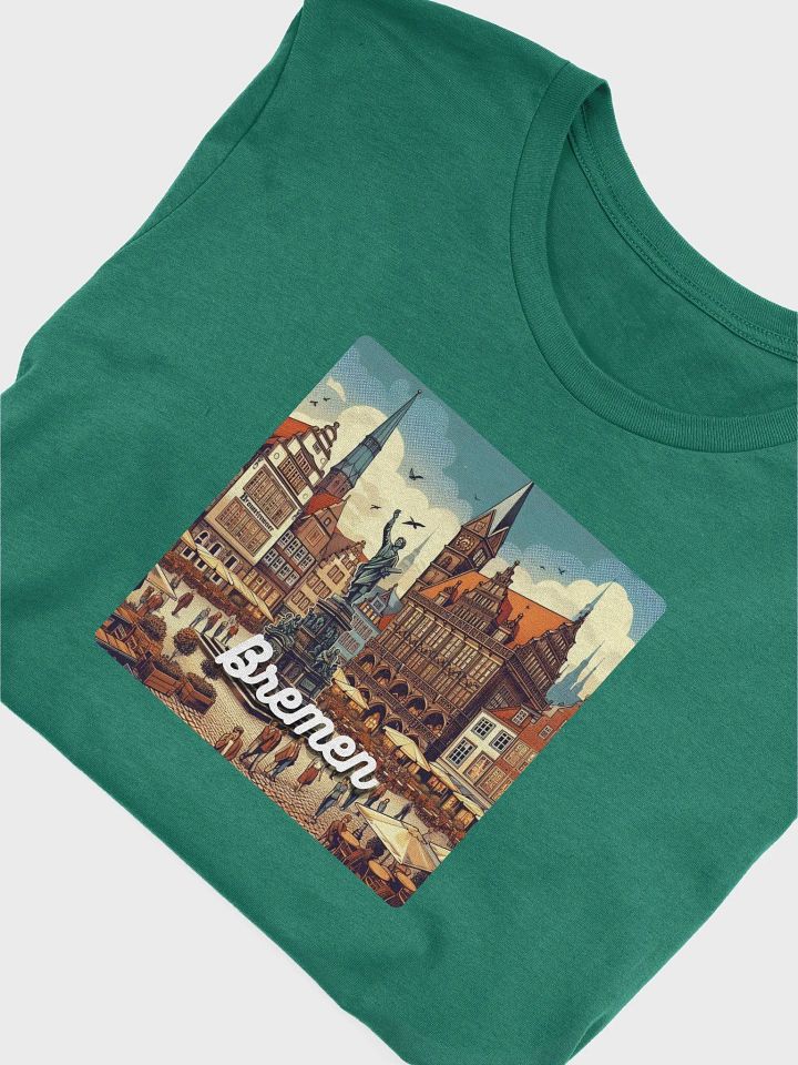 Bella+Canvas Supersoft T-Shirt | AI Design Bremen city product image (1)