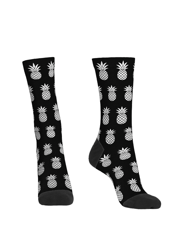 Black & White Lucky Pineapple™ Socks product image (2)