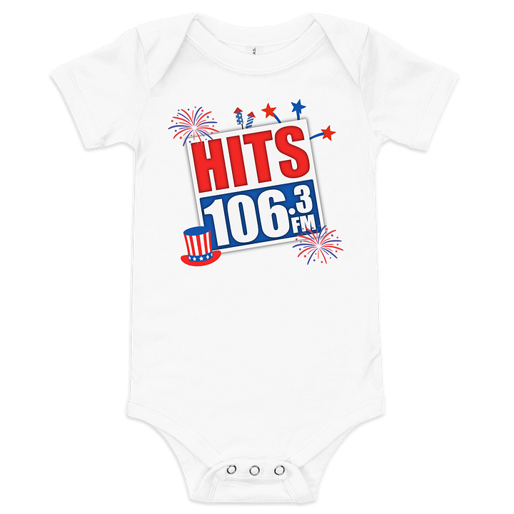 Hits Patriotic Onesie product image (1)
