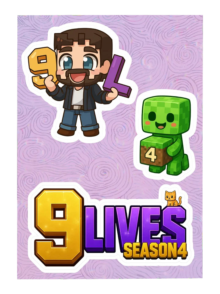 9LS4 The1Troj Sticker Sheet product image (1)