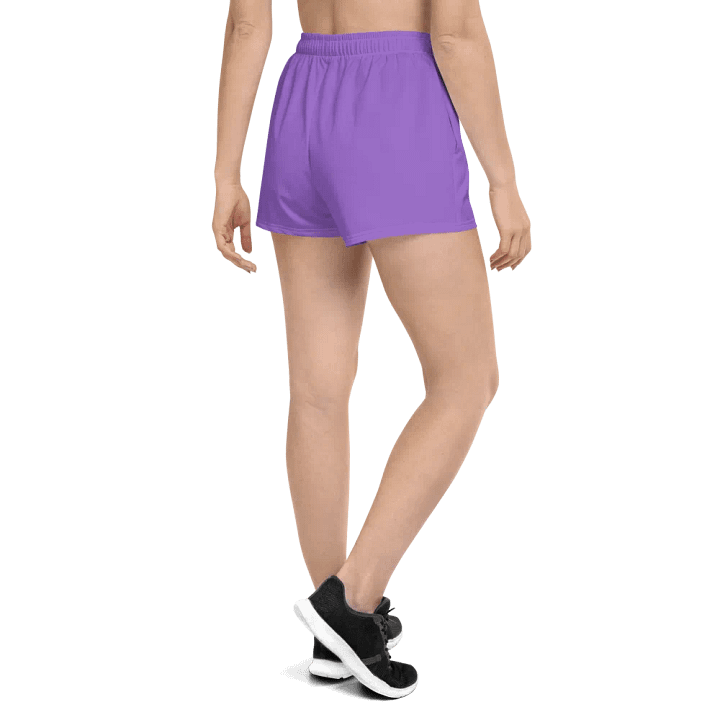 Plain Color Amethyst Athletic Shorts product image (2)