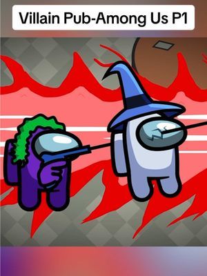 Villains playing Among Us #animation #amongus #comedyvideo #cartoon #fyp 