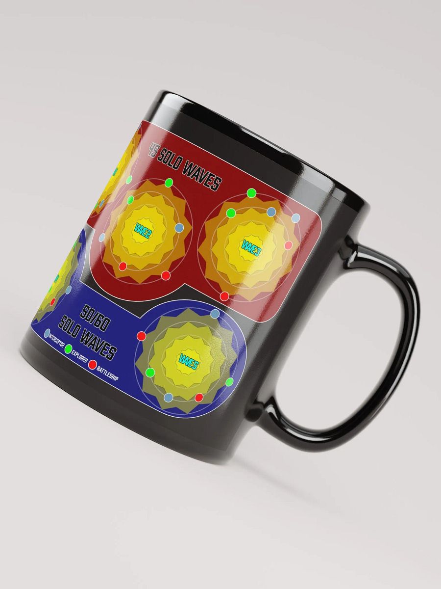 Lewb's Solo Wave Defence Guide Black Glossy Mug product image (6)