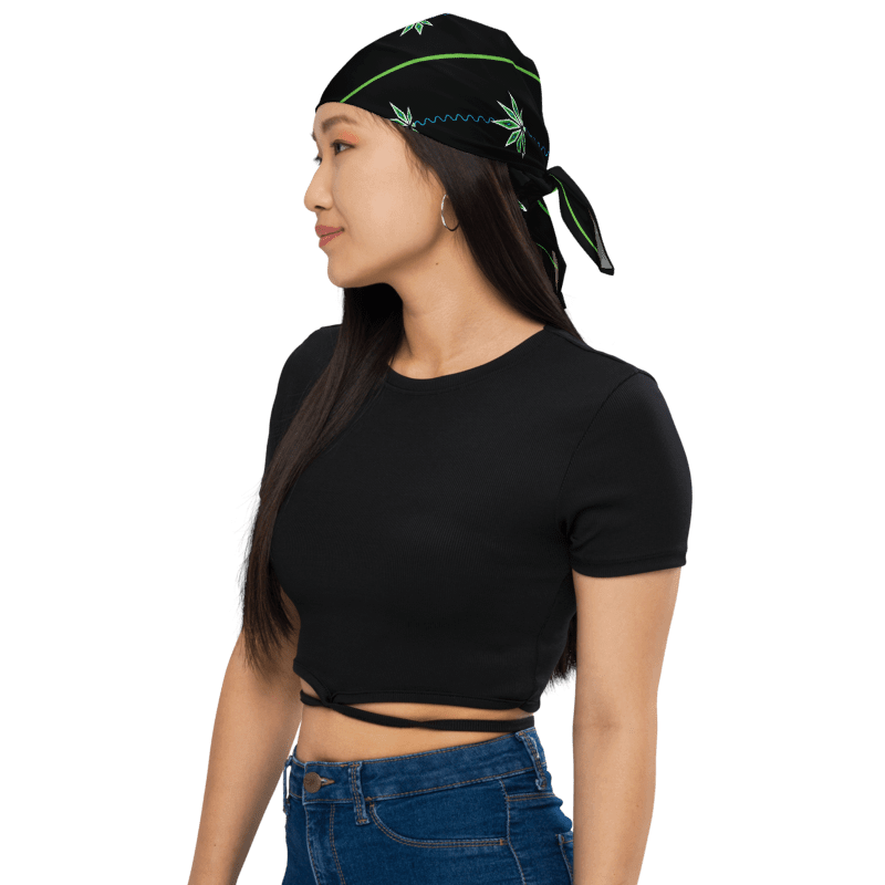 Green Hemp Bandana product image (7)