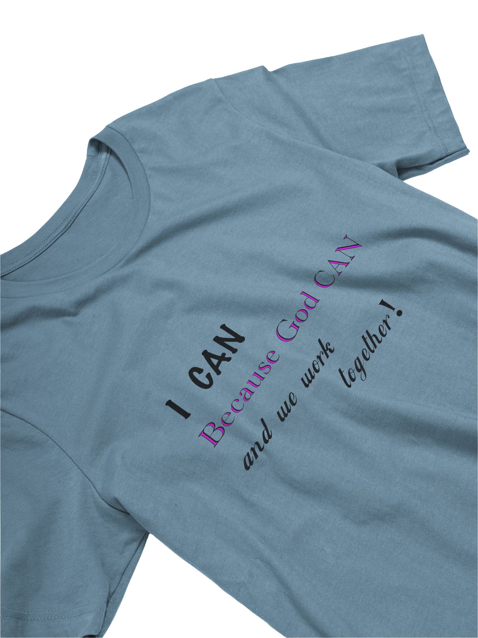I CAN shirt product image (11)