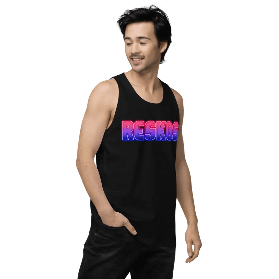 Gradient Reskos Men's Tank Top product image (3)