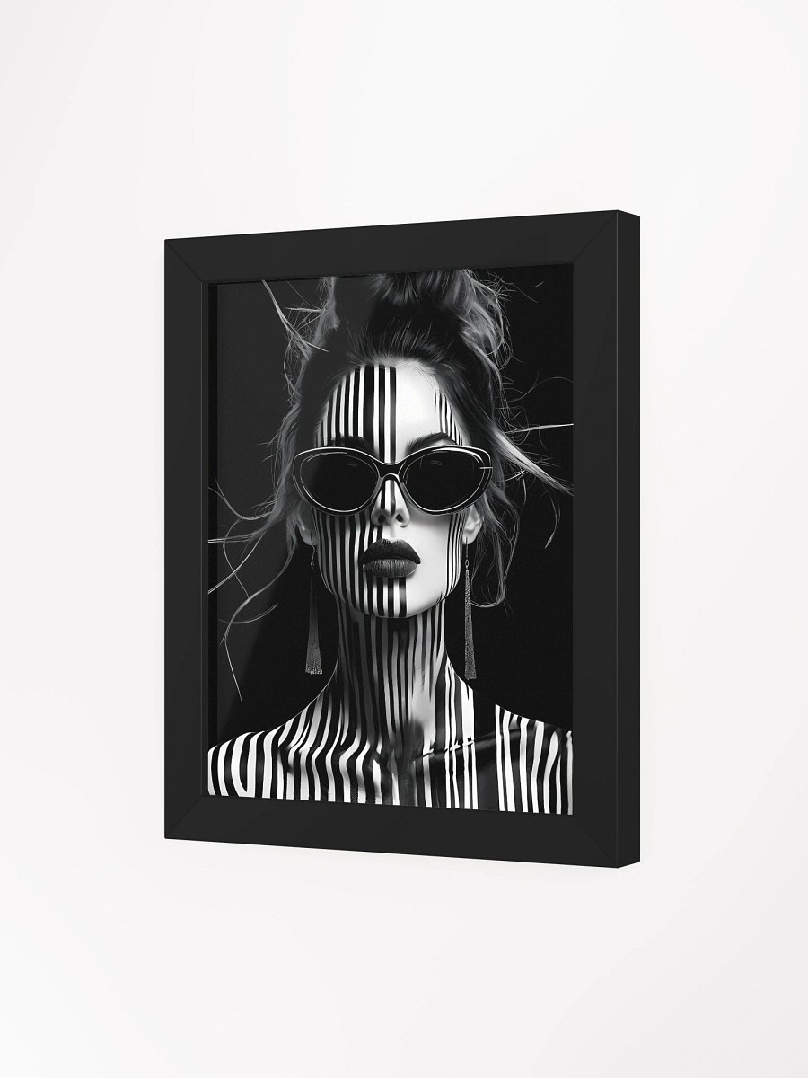 Striped Vision Framed Art Poster product image (4)