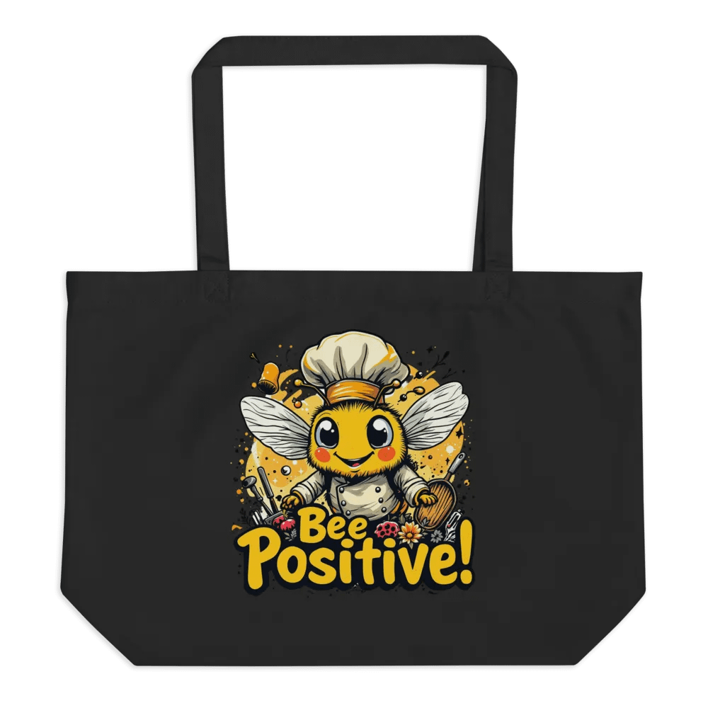 Bee Positive Chef Tote product image (1)