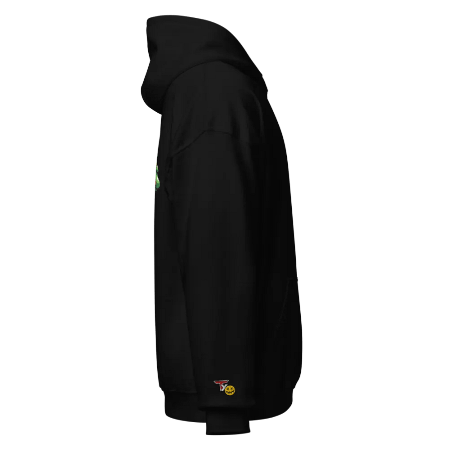 Topaz Christmas Black Hoodie (EMBROIDERED) product image (4)