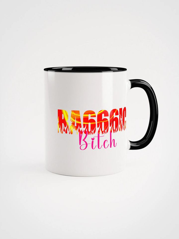 Ba666ic Bitch Accent Mug product image (1)