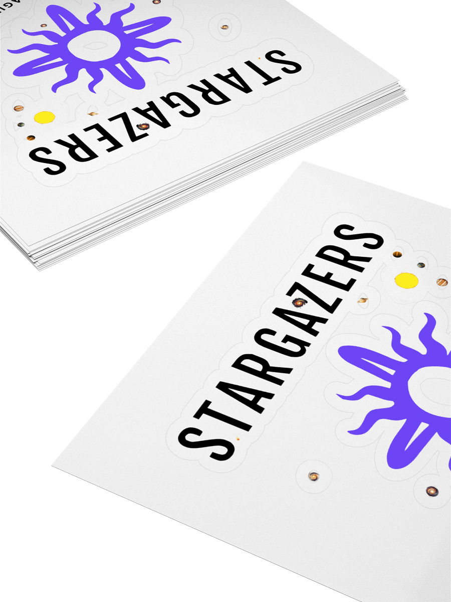 Celestial Kiss Cut Stickers product image (4)