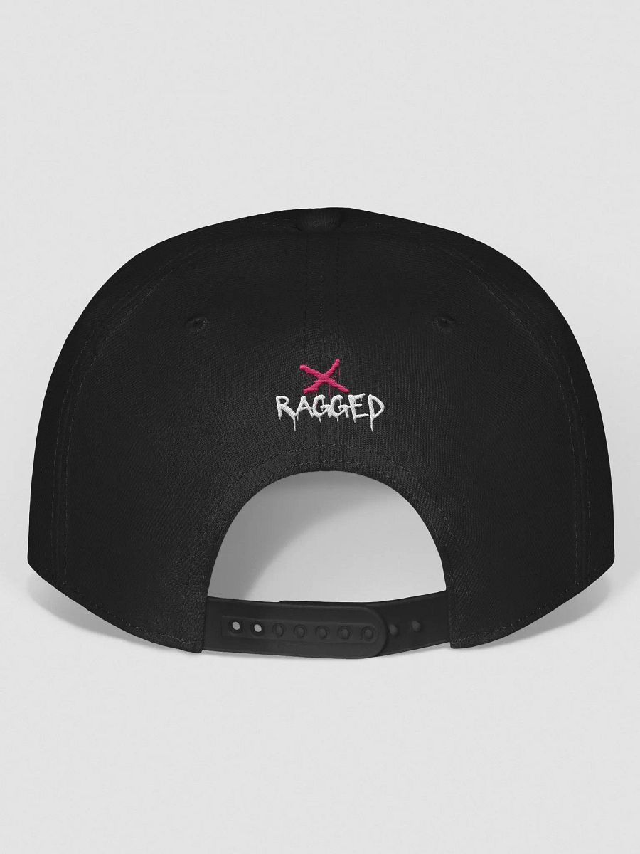 Ragged X Pink, Black Snapback product image (4)