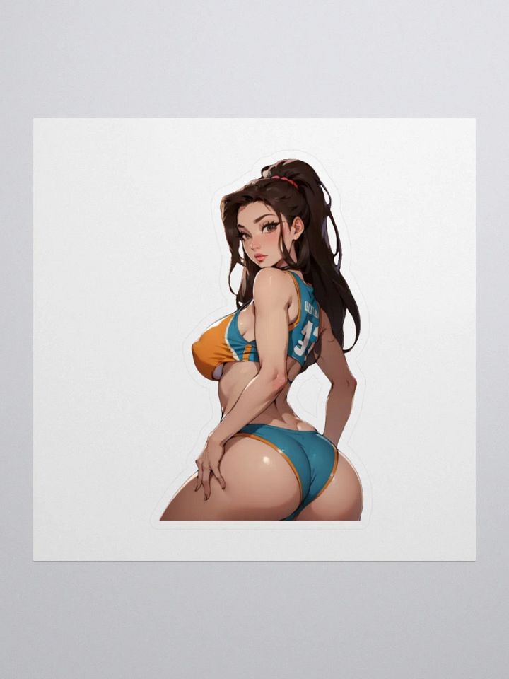 Backet Ball Wife STICKER product image (2)