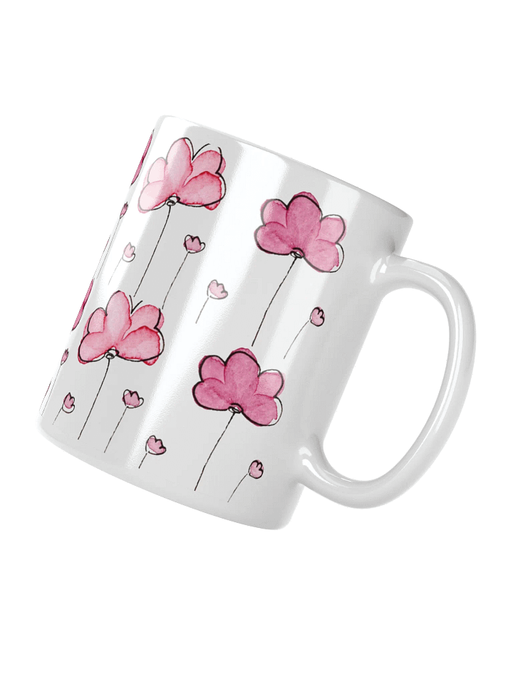 Pink Floral Elegance Mug product image (4)