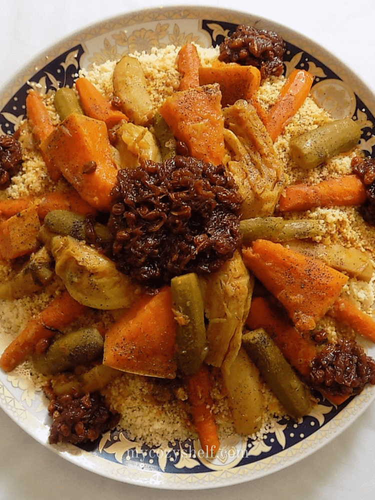 Couscous with Seven Vegetables Moroccan Recipe eBook product image (3)