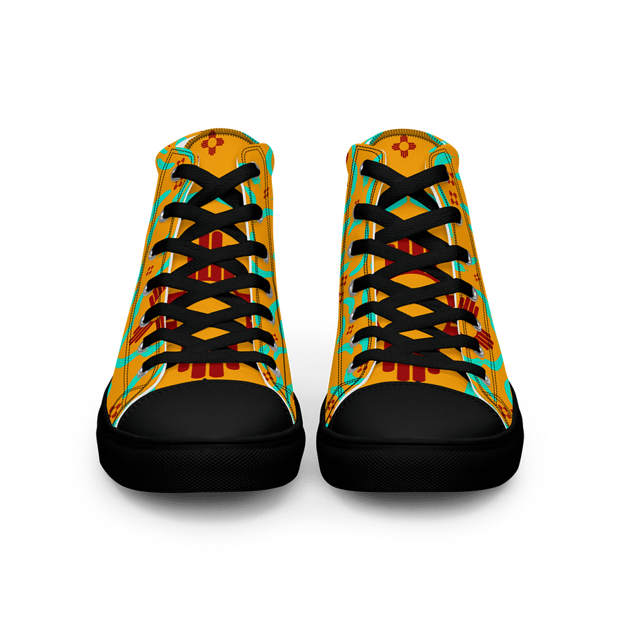 Zia Turquoise Feather High Tops product image (11)