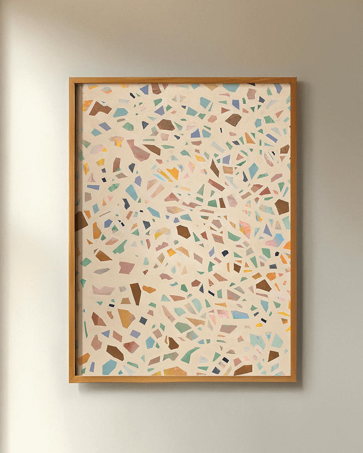 Terrazzo Painting Print product image (1)