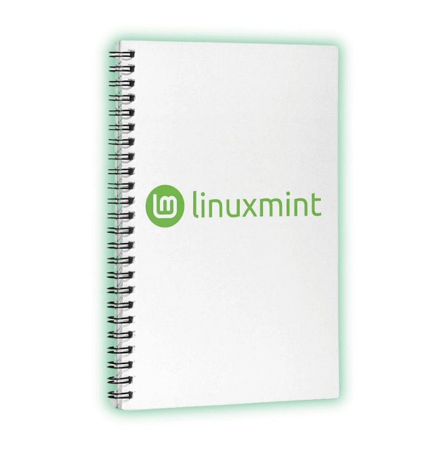 Linux Mint Spiral Notebook product image (1)
