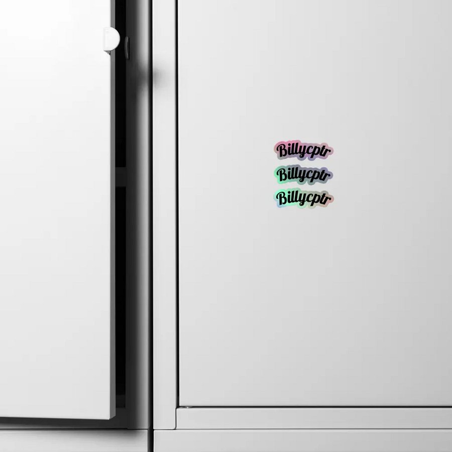 Billycptr Holographic Stickers product image (6)