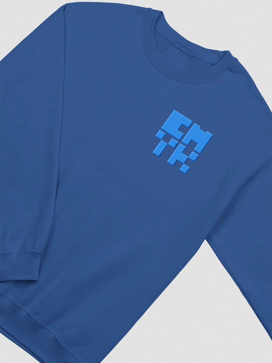 CMYK Embroidered Sweatshirt (Blue) product image (3)