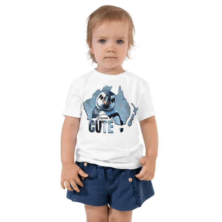 PONDERING PENGUIN: "BEYOND CUTE" Toddler Tee product image (1)