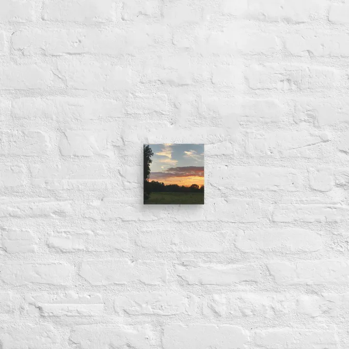 Sunset in the Field Canvas product image (2)