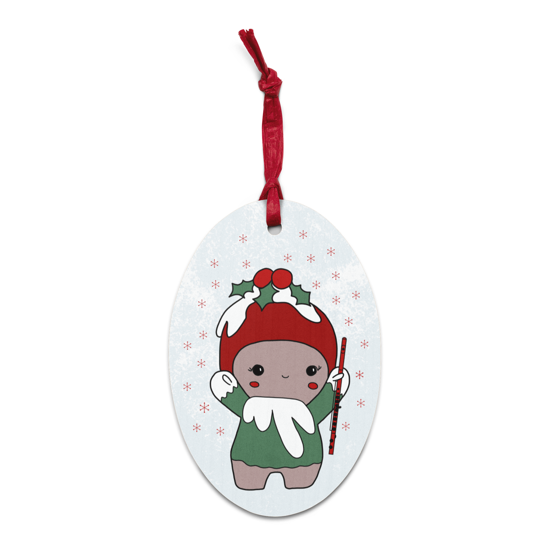 Chibi Gingerbread Christmas Ornament 2025 product image (1)