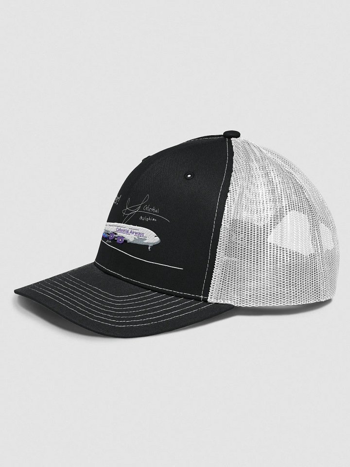 Celestial airways Airbus A380-800 Butter! landing richardson trucker hat SIGNED product image (2)
