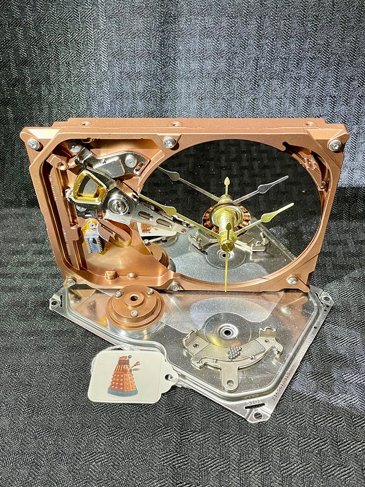 Dalek - Hard Drive Clock product image (1)