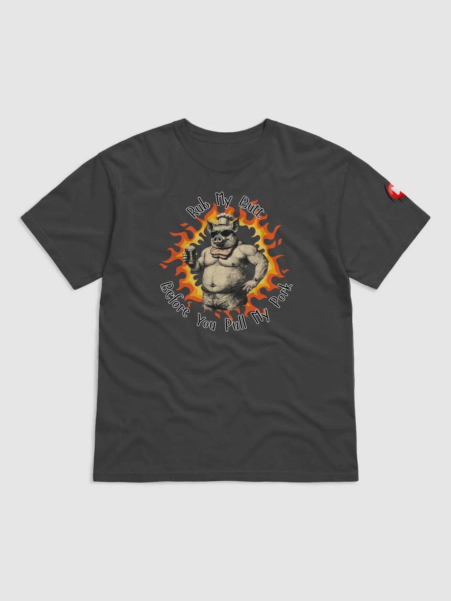 BBQ Rub My Butt Funny T-Shirt product image (5)