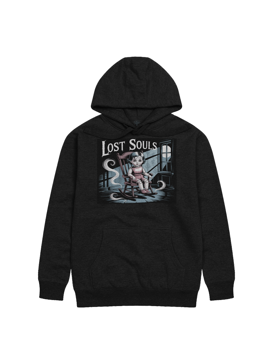 Lost Souls Unisex Premium Hoodie - Exclusive Gothic Horror Baby Design in Eerie Moonlit Style product image (7)