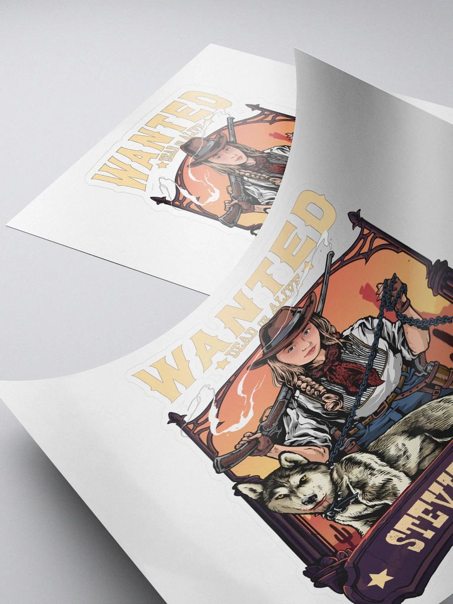 Sticker WANTED product image (4)