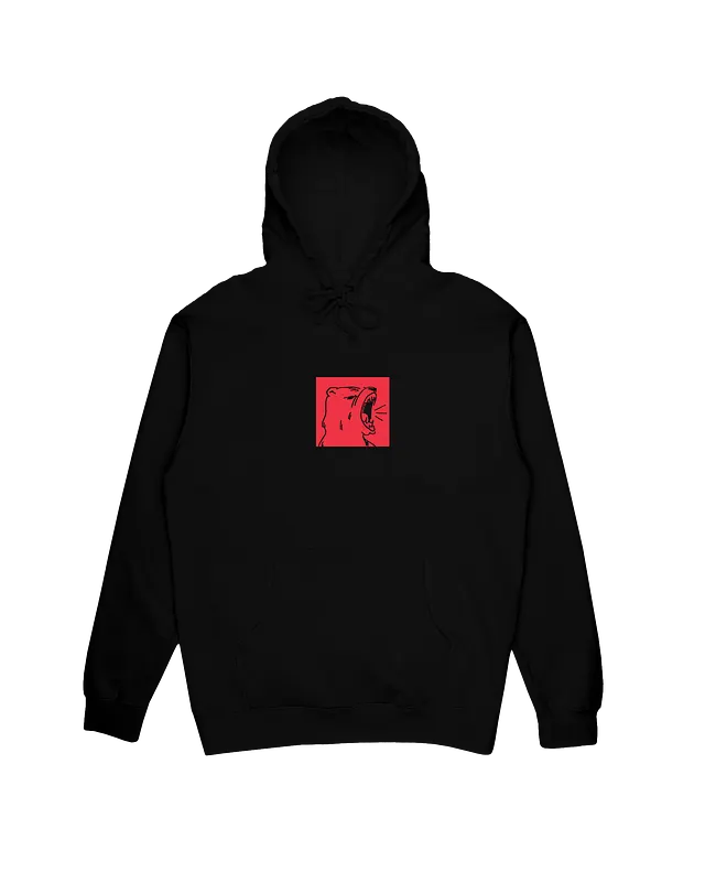 Bear Attack | Black Hoodie product image (1)