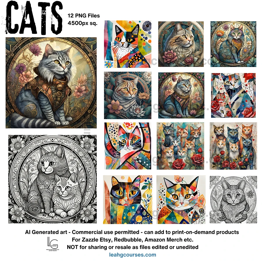 Glorious Cats - Art Bundle product image (2)