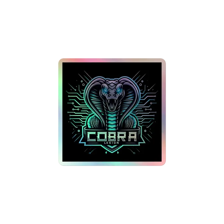 Cobra Legion Holographic Sticker Sheet product image (1)