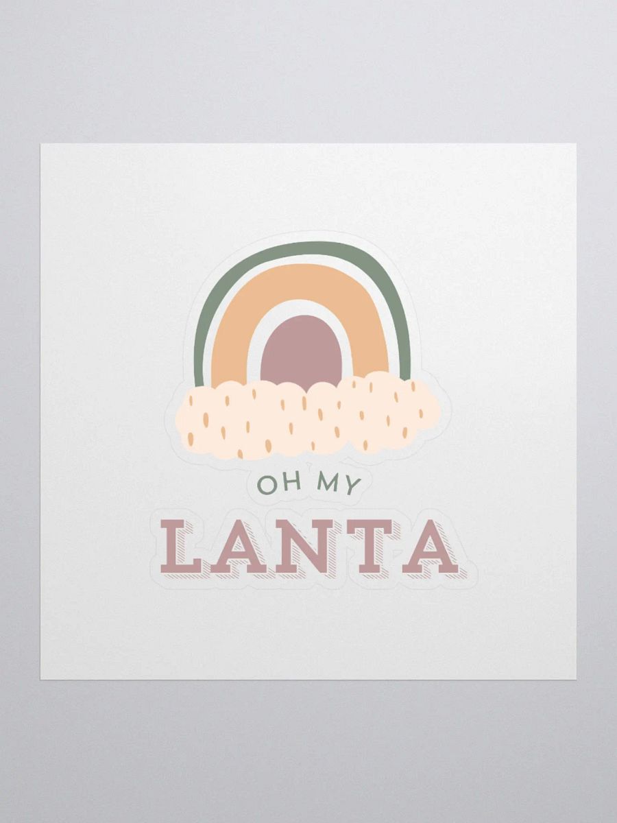 Oh My Lanta Rainbow Stickers product image (1)