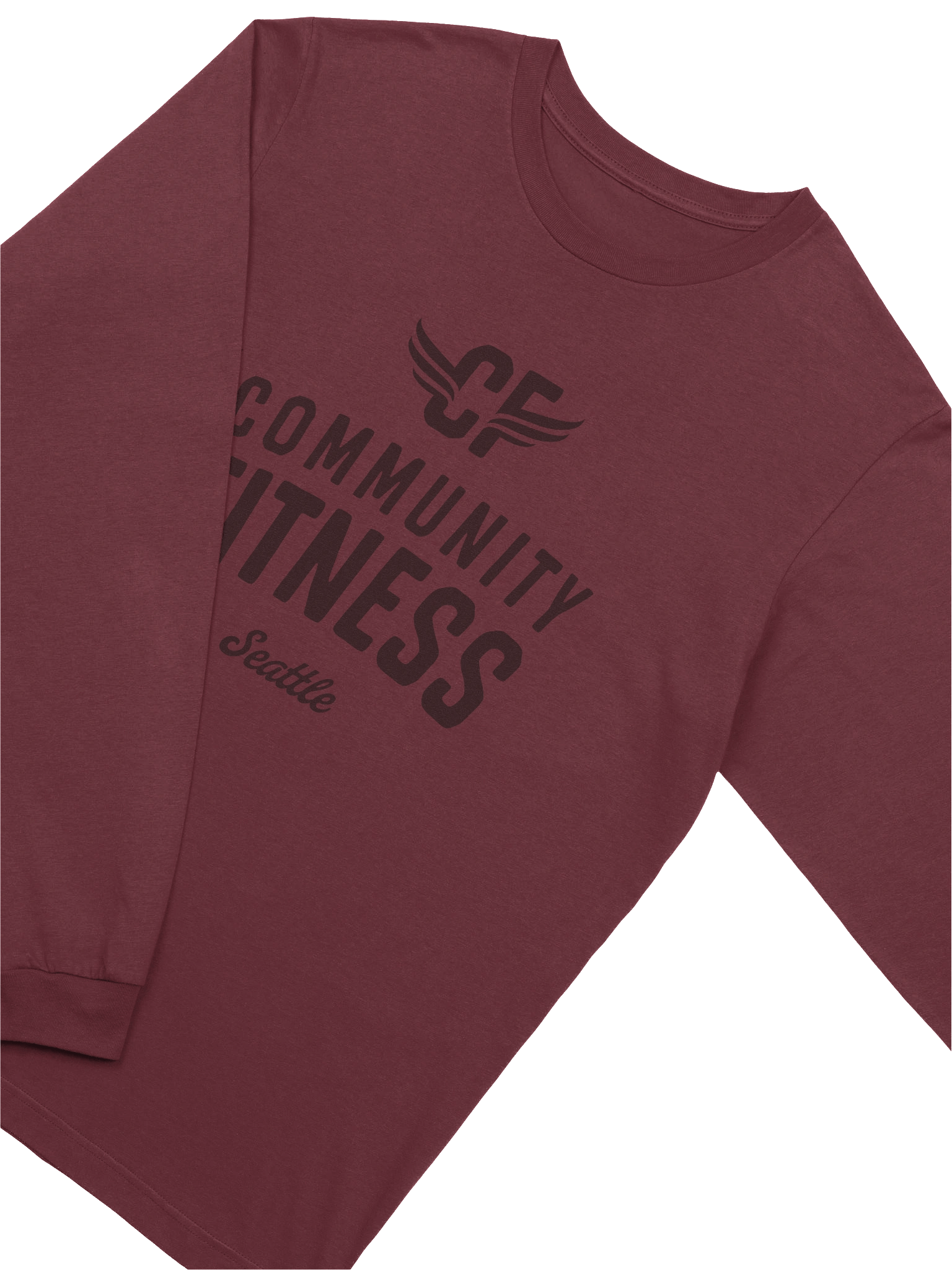 Kaleidoscope Maroon | Long Sleeve product image (3)