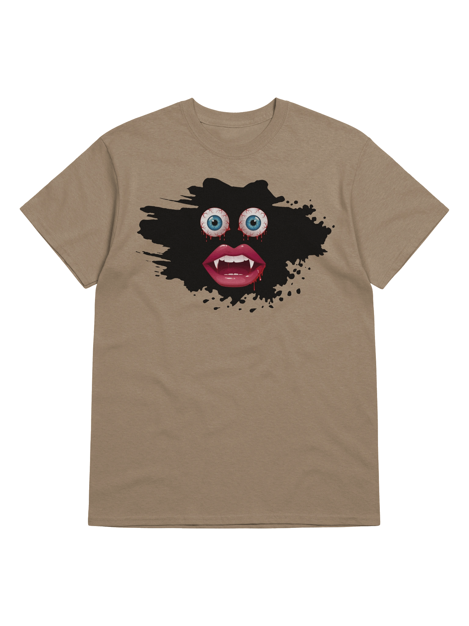 Vampy Vibes Dripping Eyes T-Shirt product image (17)