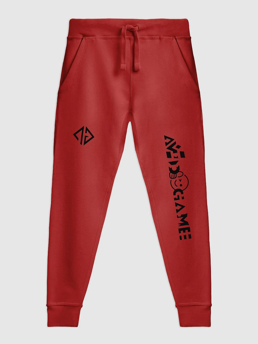 Pantalon de jogging en molleton rouge product image (1)