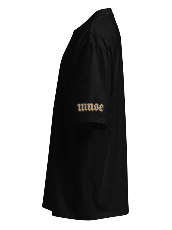 muse wear pump cover black shit brown logo product image (2)