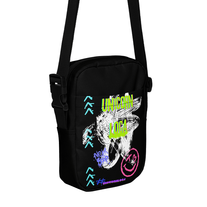 UnicornLoca Graffiti Crossbody Bag product image (1)