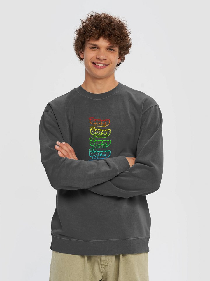 Equality - Independent Trading Co. Unisex Midweight Pigment Dyed Sweatshirt product image (1)
