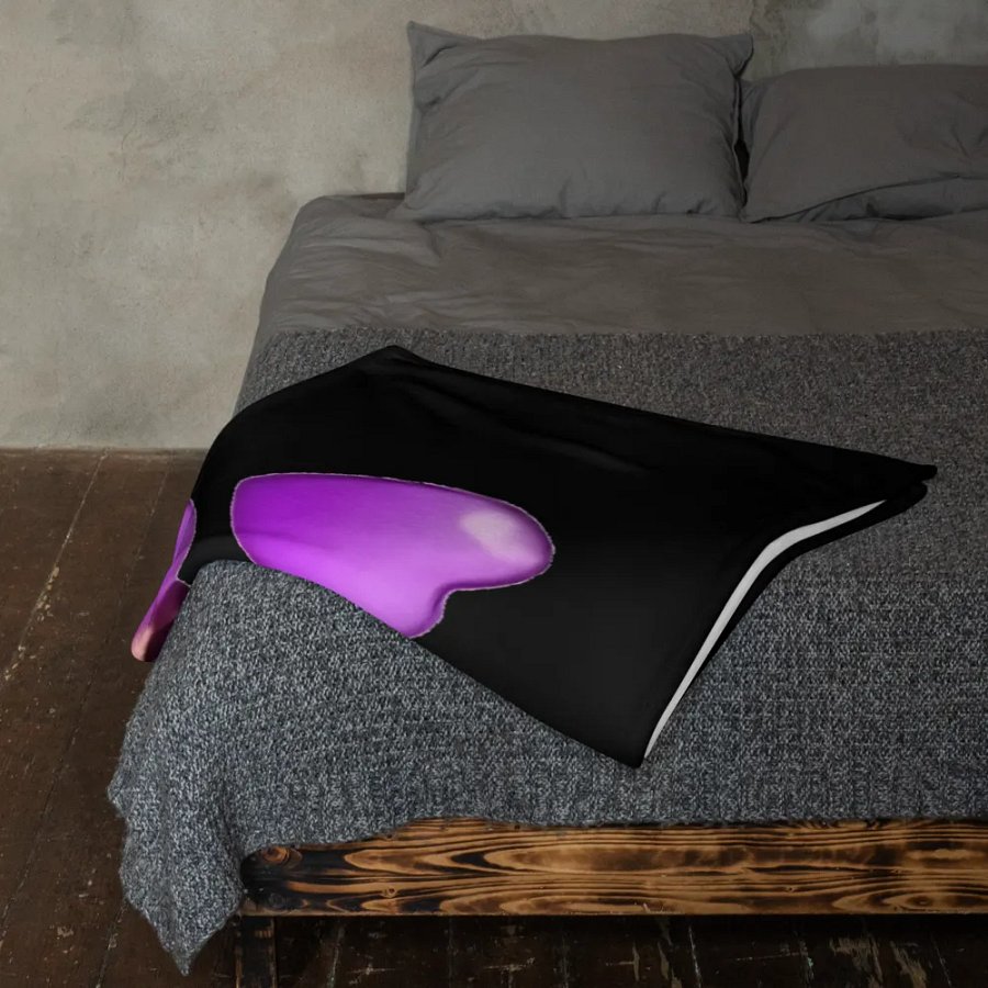 Playful dog Throw Blanket product image (23)