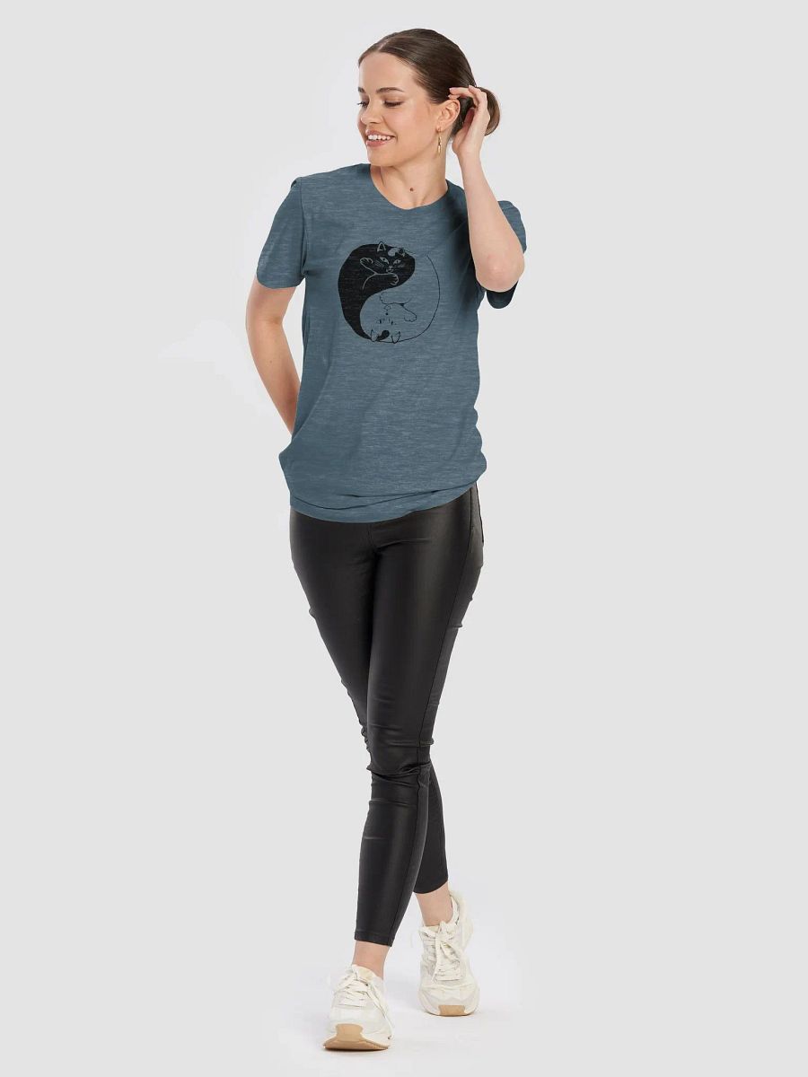 Yin-Yang Cats Graphic Tee product image (10)